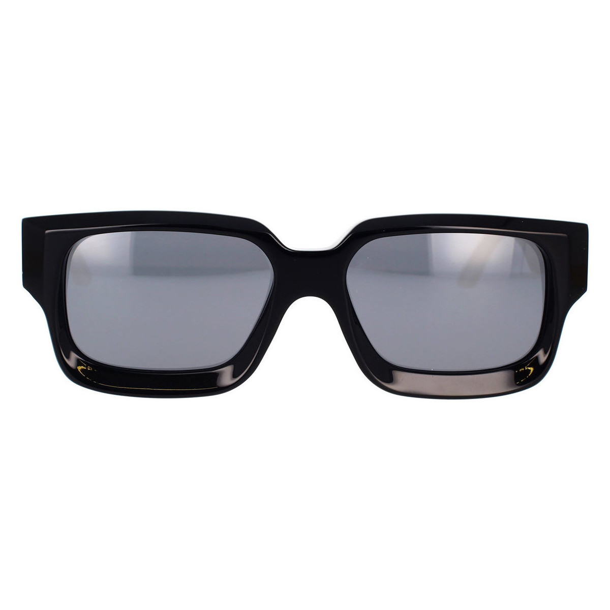 Hodinky & Bižuterie sluneční brýle Leziff Occhiali da Sole  Valencia M4554 C06 Nero Bianco Bílá