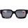 Hodinky & Bižuterie sluneční brýle Leziff Occhiali da Sole  Valencia M4554 C02 Nero Fucsia Fialová
