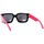 Hodinky & Bižuterie sluneční brýle Leziff Occhiali da Sole  Valencia M4554 C02 Nero Fucsia Fialová