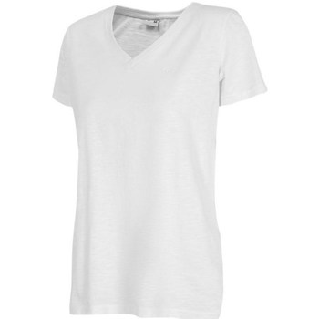 Textil Ženy Trička s krátkým rukávem 4F TSD352 Bílá