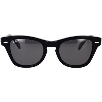 Hodinky & Bižuterie sluneční brýle Ray-ban Occhiali da Sole  RB0707S 901/48 Polarizzati Černá