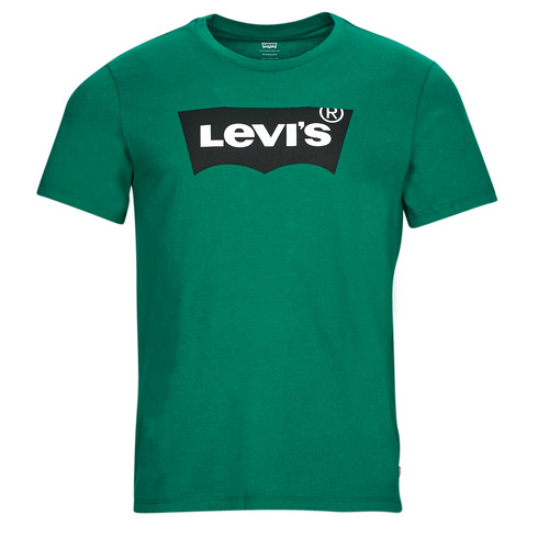Textil Muži Trička s krátkým rukávem Levi's GRAPHIC CREWNECK TEE Zelená