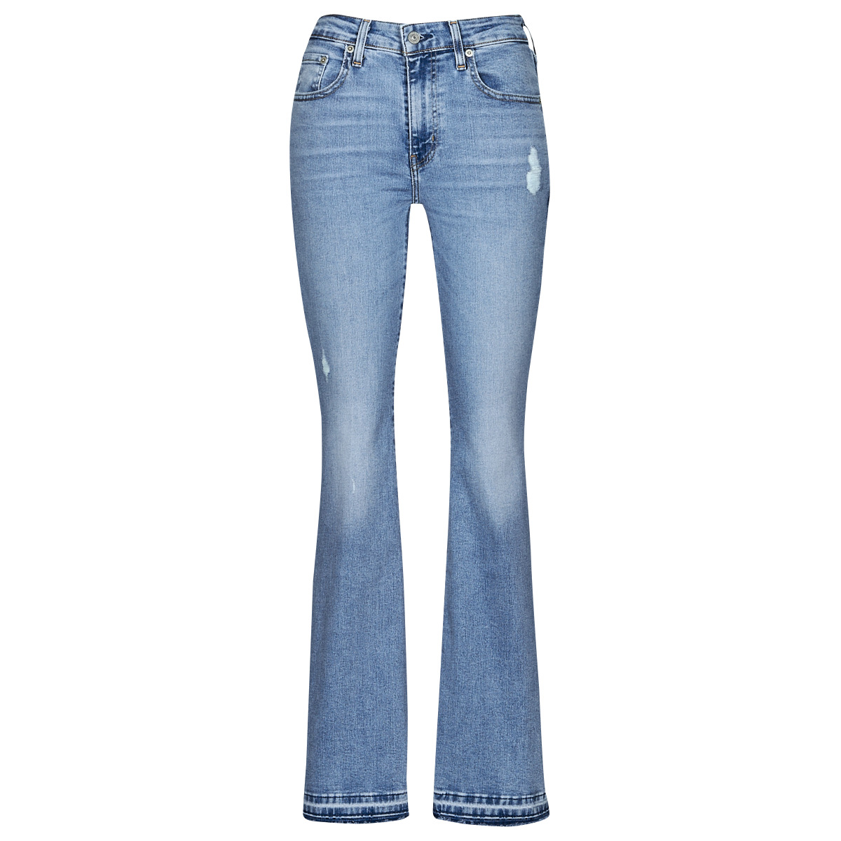 Textil Ženy Jeans široký střih Levi's 726 HR FLARE Modrá