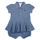 Textil Dívčí Overaly / Kalhoty s laclem Polo Ralph Lauren SS PEPLUM BU-ONE PIECE-SHORTALL Modrá