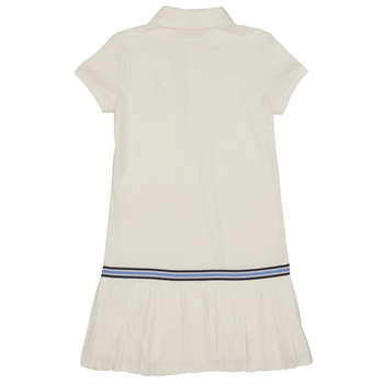 Polo Ralph Lauren SS KC DRESS-DRESSES-DAY DRESS Krémově bílá