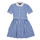 Textil Dívčí Krátké šaty Polo Ralph Lauren MAGALIE DRS-DRESSES-DAY DRESS Modrá / Bílá