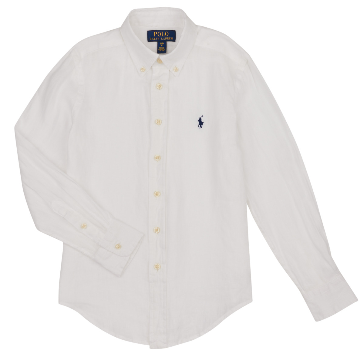 Textil Děti Košile s dlouhymi rukávy Polo Ralph Lauren CLBDPPC-SHIRTS-SPORT SHIRT Bílá