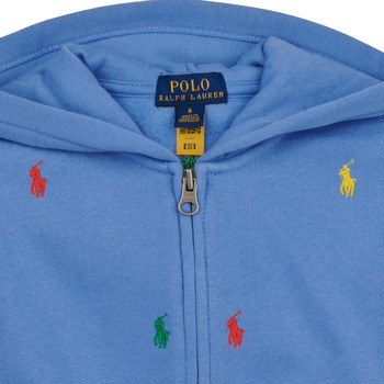 Polo Ralph Lauren LS FZ HD-KNIT SHIRTS-SWEATSHIRT Modrá / Nebeská modř