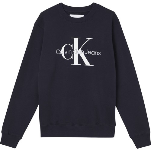 Textil Muži Mikiny Calvin Klein Jeans Core Monogram Tmavě modrá