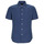 Textil Muži Košile s krátkými rukávy Polo Ralph Lauren CHEMISE COUPE DROITE EN SEERSUCKER Indigová modř