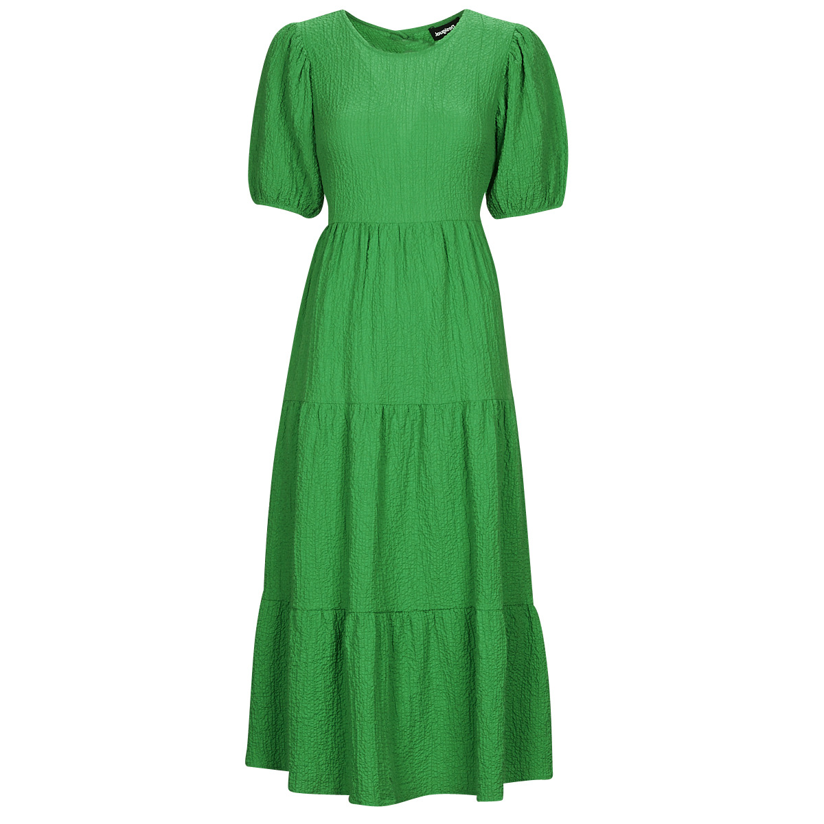 Textil Ženy Společenské šaty Desigual VEST_WEND Zelená