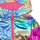 Textil Dívčí Bundy Desigual CHAQ_RAINBOW           