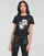 Textil Ženy Trička s krátkým rukávem Karl Lagerfeld IKONIK 2.0 T-SHIRT Černá