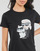 Textil Ženy Trička s krátkým rukávem Karl Lagerfeld IKONIK 2.0 T-SHIRT Černá