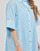 Textil Ženy Krátké šaty Karl Lagerfeld BRODERIE ANGLAISE SHIRTDRESS Modrá / Nebeská modř