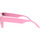 Hodinky & Bižuterie sluneční brýle Leziff Occhiali da Sole  Los Angeles M3492 C19 Rosa Růžová