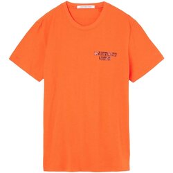 Textil Muži Trička s krátkým rukávem Calvin Klein Jeans J30J321772 Oranžová