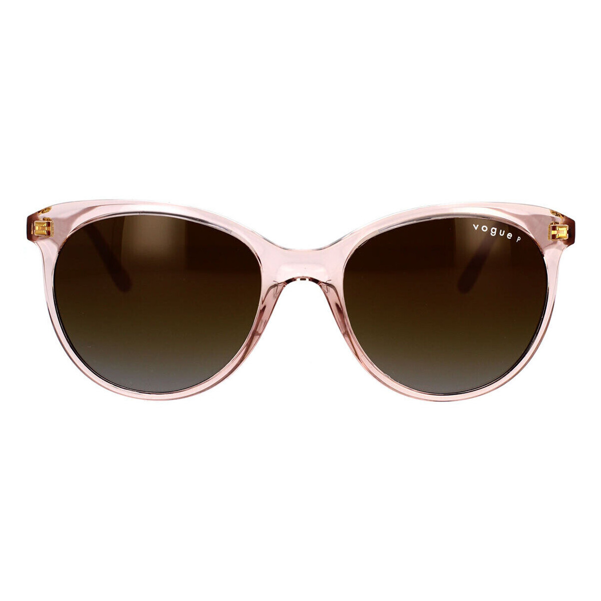 Hodinky & Bižuterie Ženy sluneční brýle Vogue Occhiali da Sole  VO5453S 2942T5 Polarizzati Růžová