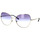 Hodinky & Bižuterie Ženy sluneční brýle Vogue Occhiali da Sole  VO4255S 323/19 Stříbrná       