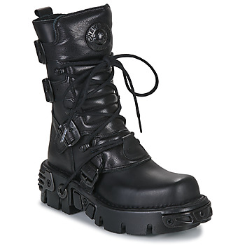 Boty Kotníkové boty New Rock M-373-S18 Černá