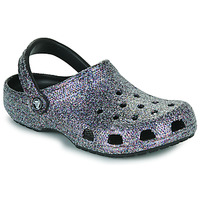 Boty Ženy Pantofle Crocs Classic Glitter Clog Černá / Třpytivý