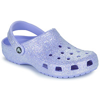 Boty Ženy Pantofle Crocs Classic Glitter Clog Fialová