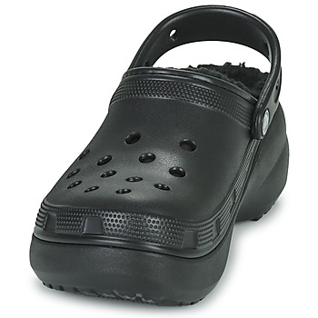 Crocs Classic Platform Lined Clog W Černá