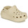 Boty Ženy Pantofle Crocs Classic Crush Clog Béžová