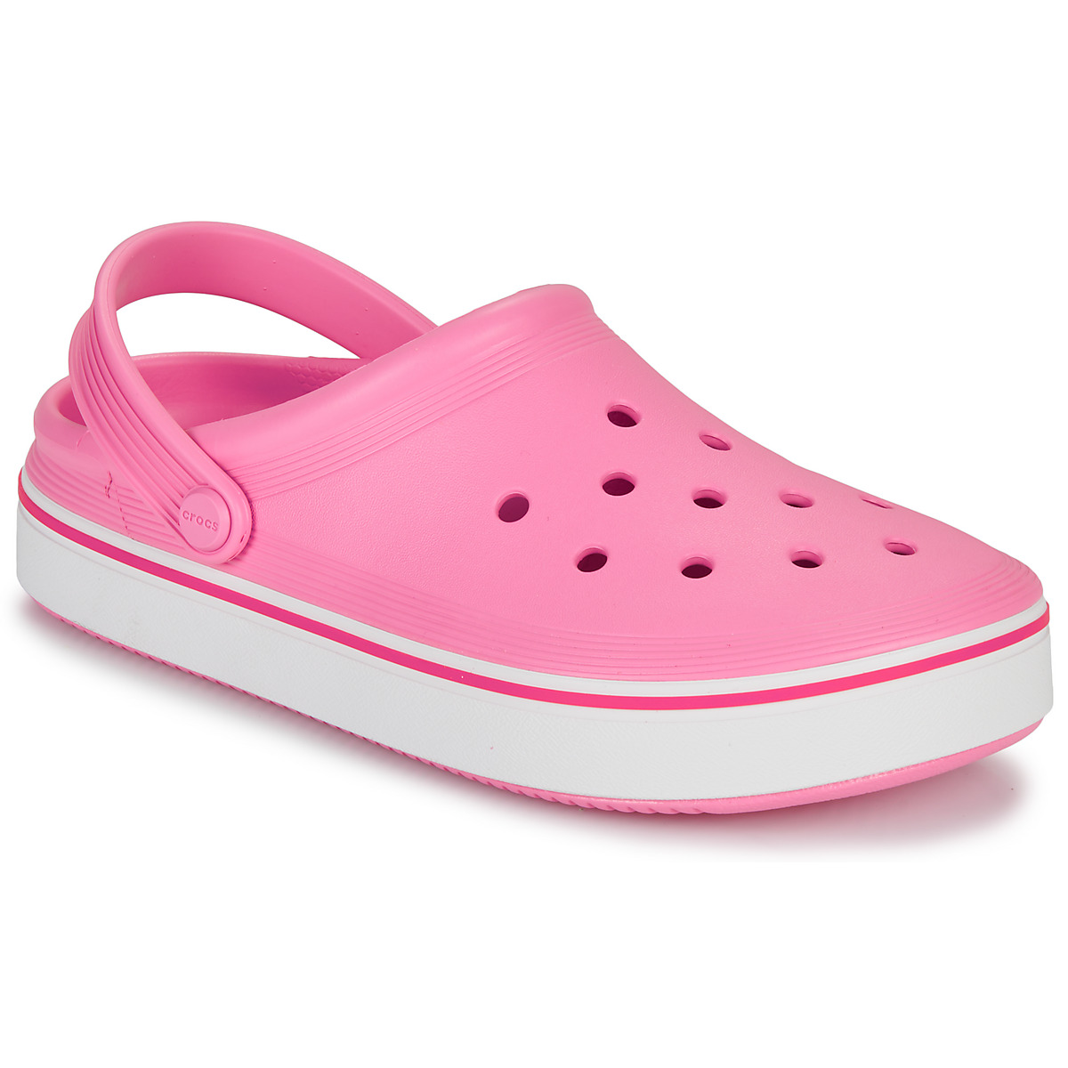 Boty Pantofle Crocs Crocband Clean Clog Růžová