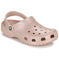 Boty Ženy Pantofle Crocs Classic Shimmer Clog Béžová / Třpytivý