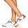 Boty Ženy Nízké tenisky Semerdjian TALINE-9337 Bílá / Stříbrná        / Růžová