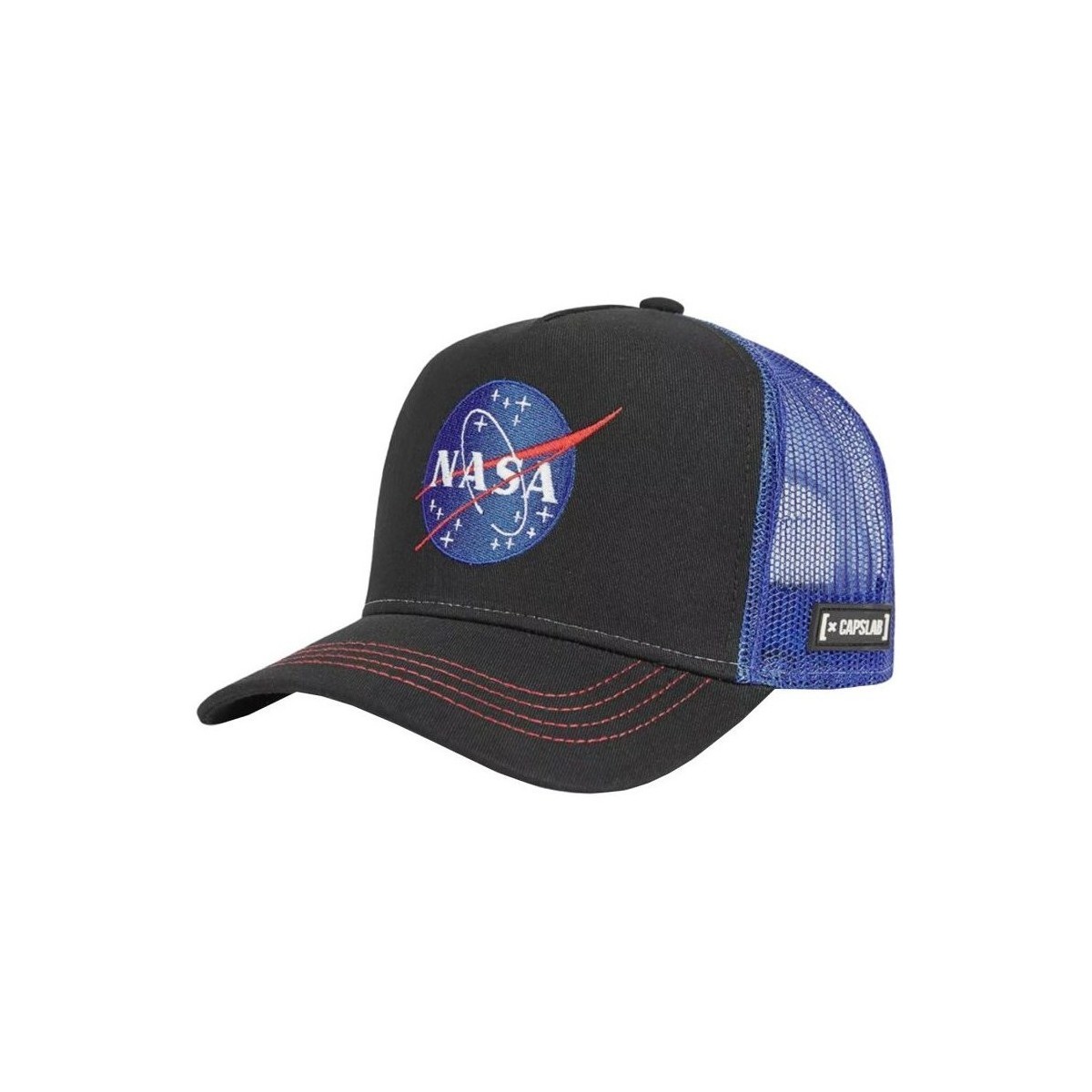 Textilní doplňky Kšiltovky Capslab Space Mission Nasa Cap Černá