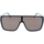 Hodinky & Bižuterie Ženy sluneční brýle Yves Saint Laurent Occhiali da Sole Saint Laurent New Wave SL364 Mask Ace 001 Černá