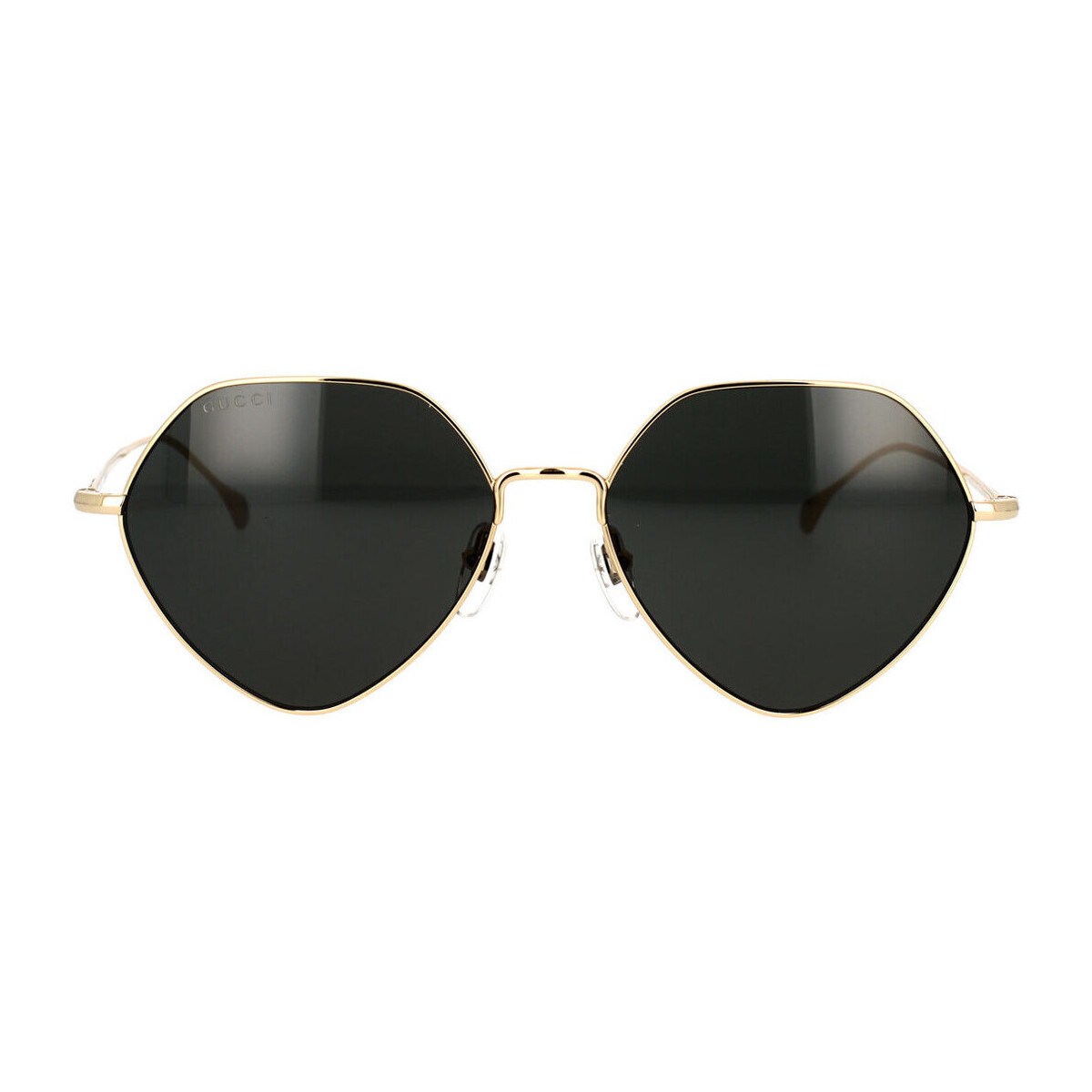 Hodinky & Bižuterie Ženy sluneční brýle Gucci Occhiali da Sole  GG1182S 001 Zlatá