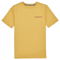 Textil Děti Trička s krátkým rukávem Patagonia K's Regenerative Organic Certified Cotton Graphic T-Shirt Žlutá