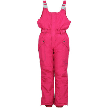 Textil Chlapecké Overaly / Kalhoty s laclem Peak Mountain Saolpette de ski garçon EMENUIRES Růžová