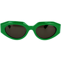 Hodinky & Bižuterie Ženy sluneční brýle Bottega Veneta Occhiali da Sole  BV1031S 005 Zelená