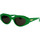 Hodinky & Bižuterie Ženy sluneční brýle Bottega Veneta Occhiali da Sole  BV1031S 005 Zelená
