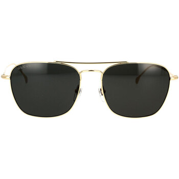 Hodinky & Bižuterie Muži sluneční brýle Gucci Occhiali da Sole  GG1183S 005 Zlatá