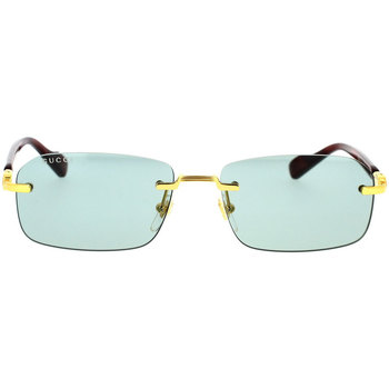 Hodinky & Bižuterie Muži sluneční brýle Gucci Occhiali da Sole  GG1221S 003 Zlatá