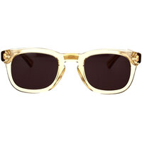 Hodinky & Bižuterie sluneční brýle Gucci Occhiali da Sole  GG0182S 006 Hnědá