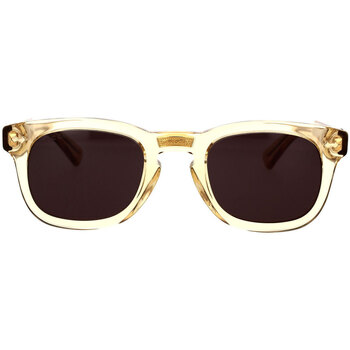 Hodinky & Bižuterie sluneční brýle Gucci Occhiali da Sole  GG0182S 006 Hnědá