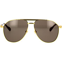 Hodinky & Bižuterie Muži sluneční brýle Gucci Occhiali da Sole  GG1220S 002 Zlatá
