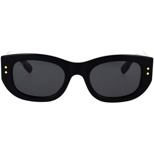 Hodinky & Bižuterie Ženy sluneční brýle Gucci Occhiali da Sole  GG1215S 002 Černá