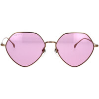 Hodinky & Bižuterie Ženy sluneční brýle Gucci Occhiali da Sole  GG1182S 004 Zlatá