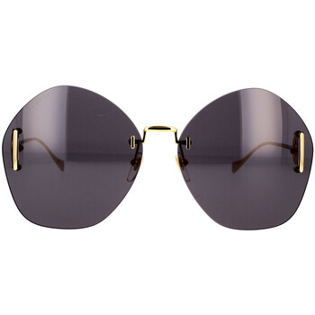 Hodinky & Bižuterie Ženy sluneční brýle Gucci Occhiali da Sole  GG1203S 002 Zlatá