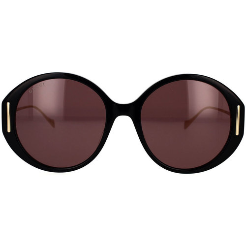 Hodinky & Bižuterie Ženy sluneční brýle Gucci Occhiali da Sole  GG1202S 001 Černá