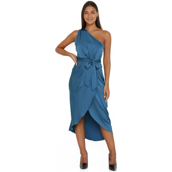 Textil Ženy Šaty La Modeuse 20535_P56848 Modrá