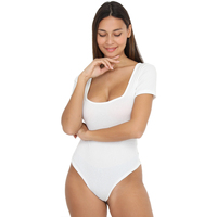 Spodní prádlo Ženy Body La Modeuse 58693_P135385 Bílá