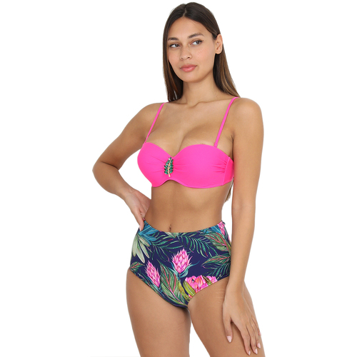 Textil Ženy Bikini La Modeuse 61176_P139336 Růžová